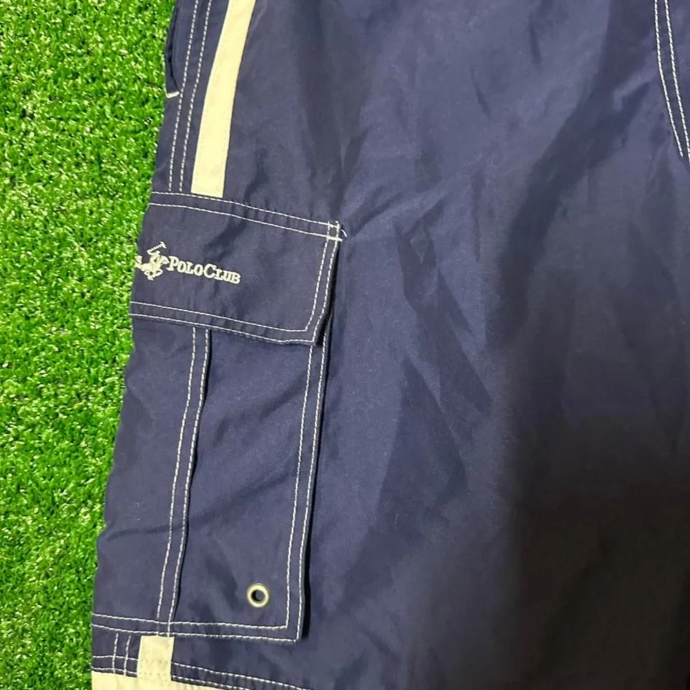 Polo Beverly Hills navy blue swim‎ trunks